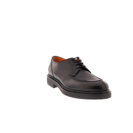 Santoni chaussures à lacets noir