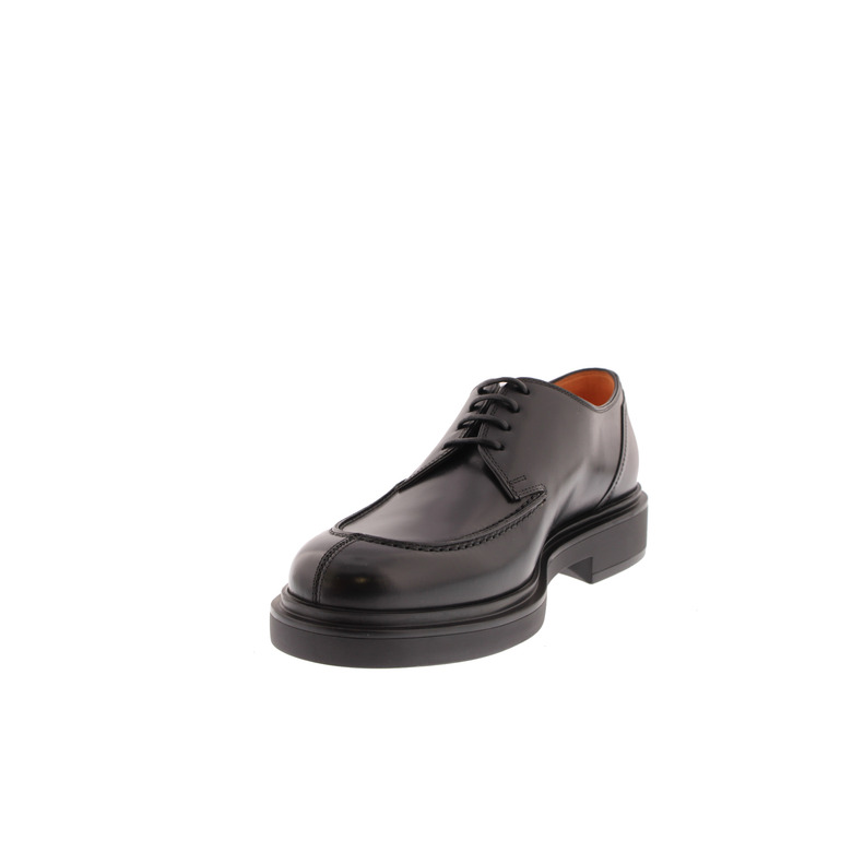 Santoni chaussures à lacets noir 3