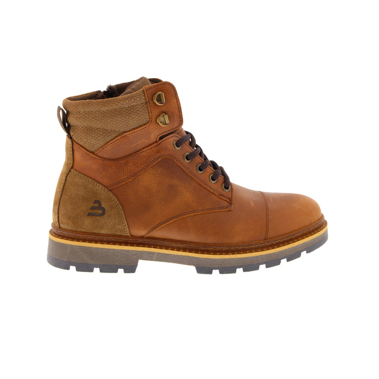 Bullboxer hoge schoenen cognac 1