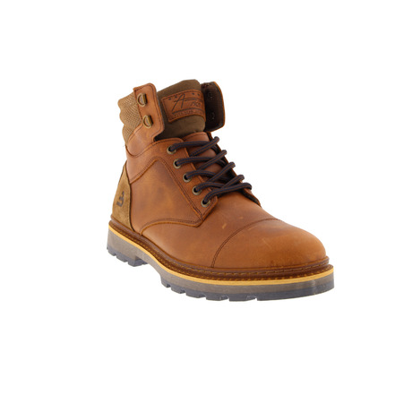 Bullboxer hoge schoenen cognac