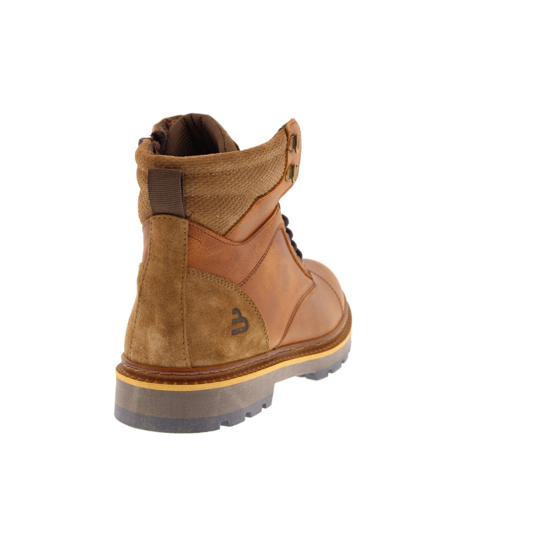 Bullboxer hoge schoenen cognac 4