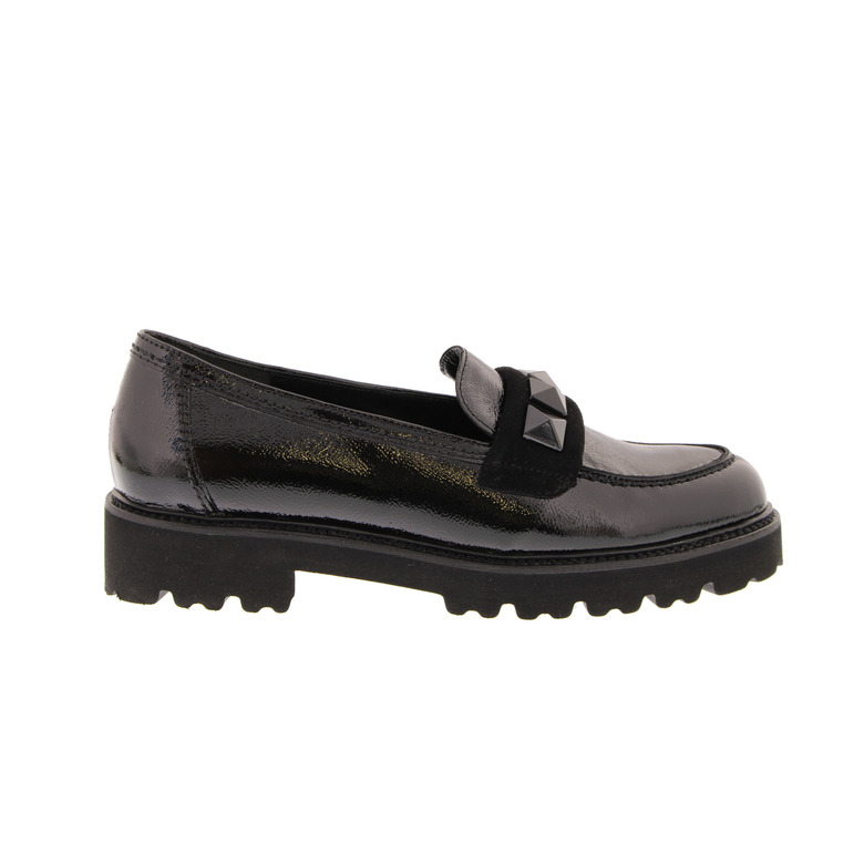 Gabor moccasins noir 1