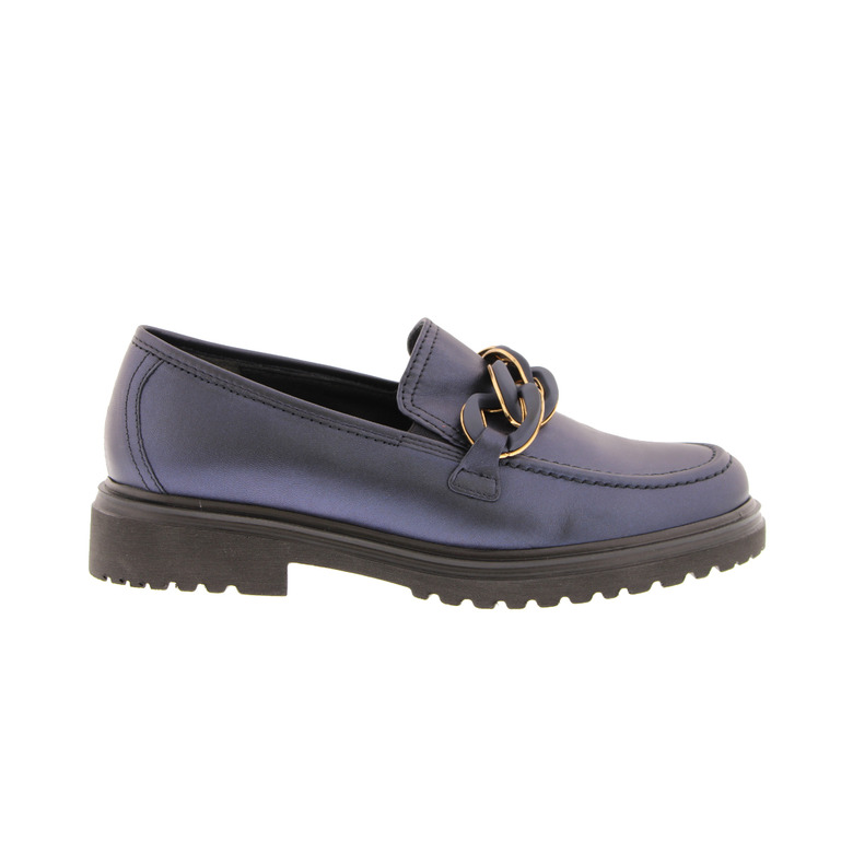 Gabor moccasins blue 1