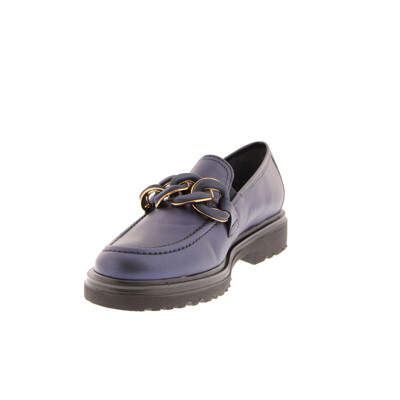 Gabor moccasins blue 3