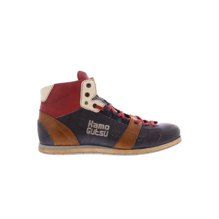 Kamo Gutsu chaussures hautes bleu