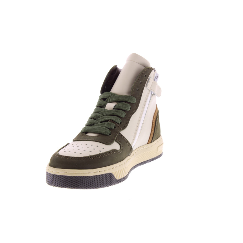 Hip high shoes green 3