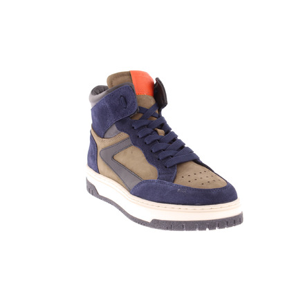 Hip high shoes taupe