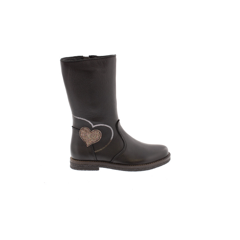 Little David bottes noir 1