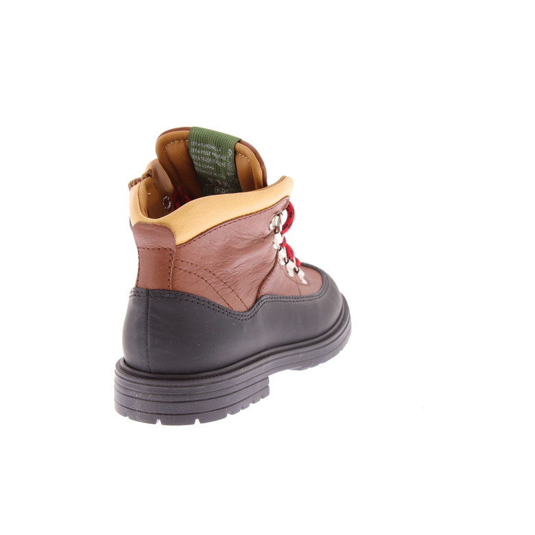 Rondinella hoge schoenen cognac 4