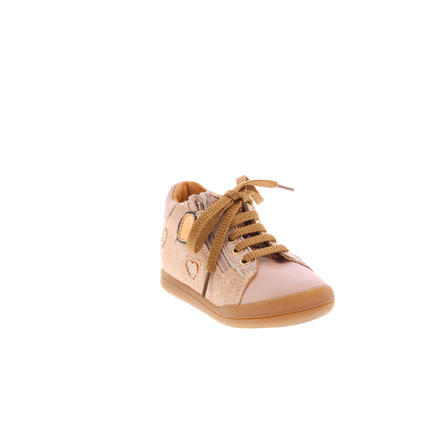 Babybotte chaussures à lacets rose