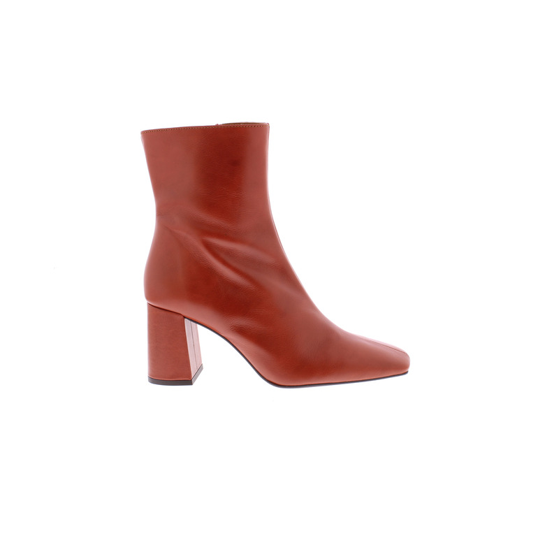 Angel Alarcon ankle boots orange 1