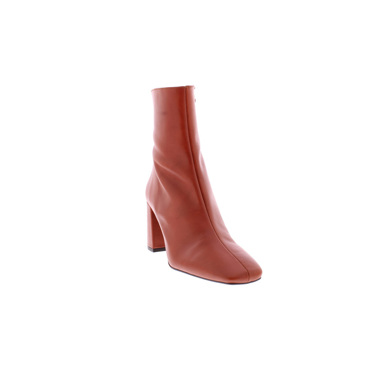 Angel Alarcon ankle boots orange 2