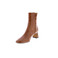 Angel Alarcon ankle boots cognac 3