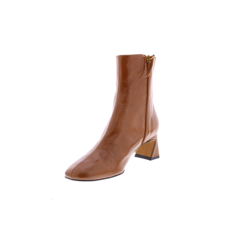 Angel Alarcon ankle boots cognac 3
