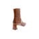 Angel Alarcon ankle boots cognac 4