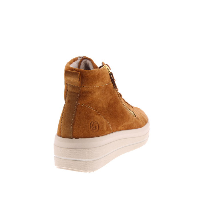 Remonte lace shoes cognac 4