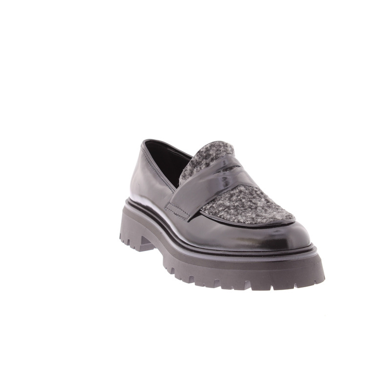 Gianluca Pisati mocassins zwart 2