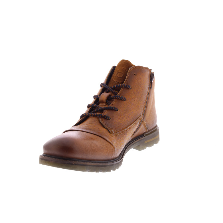 Bugattishoes chaussures hautes cognac 3