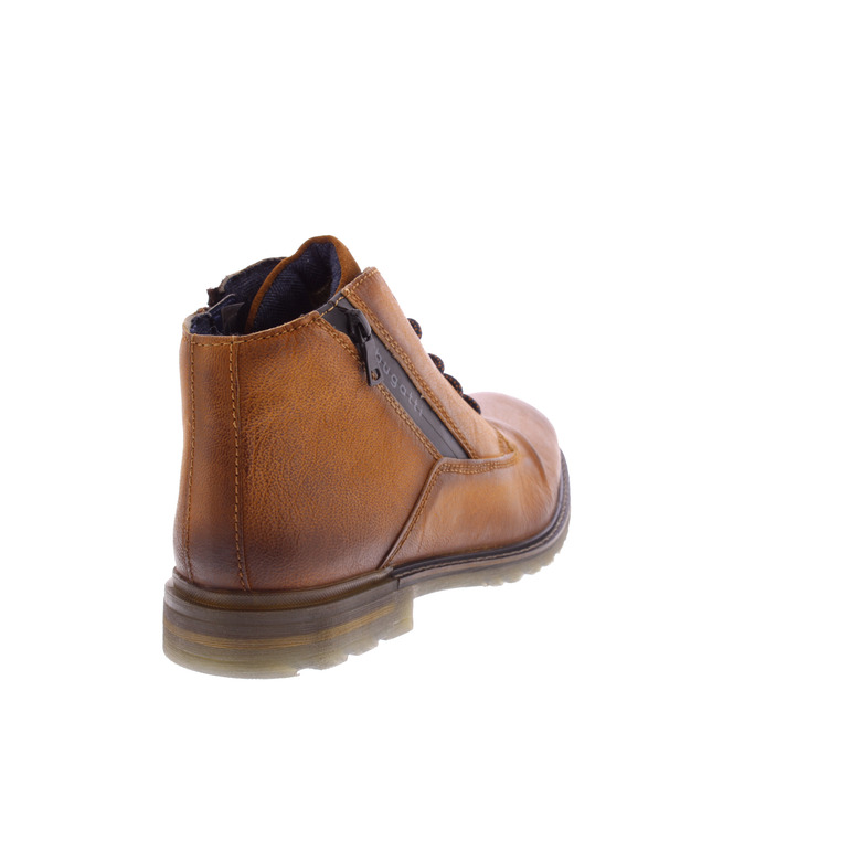 Bugattishoes chaussures hautes cognac 4
