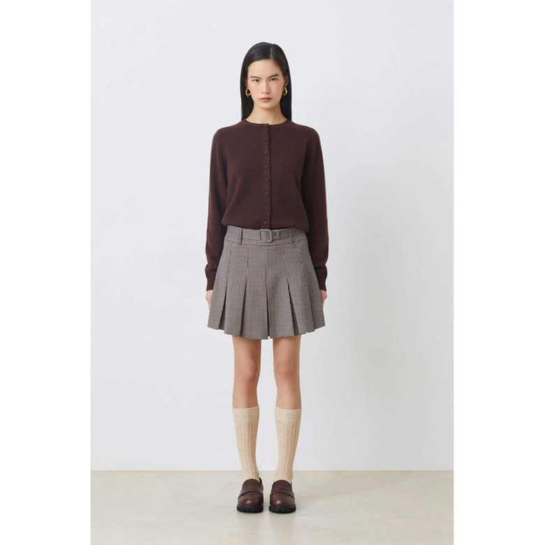 Suncoo skirt lightbrown 2
