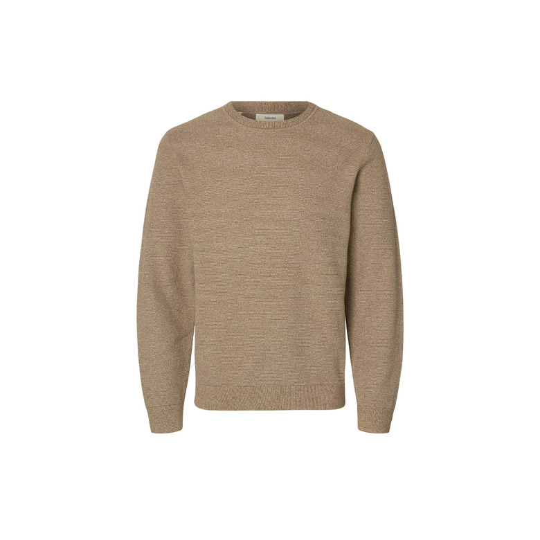 Selected Homme sweater lightbrown 1