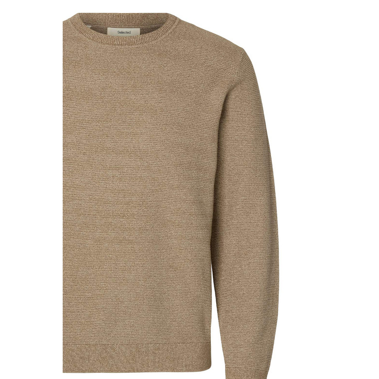 Selected Homme sweater lightbrown 2