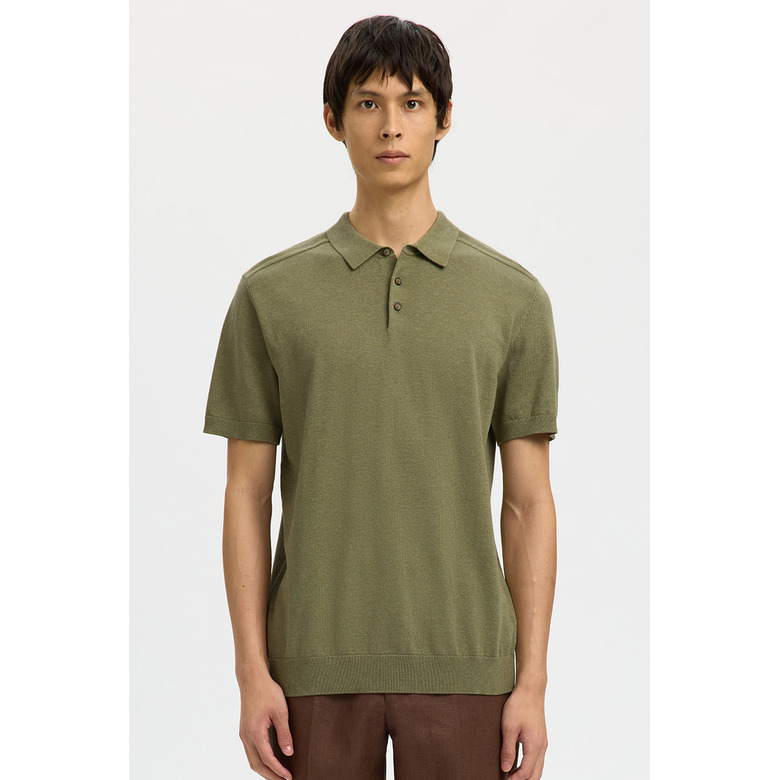 Selected Homme polo green 2