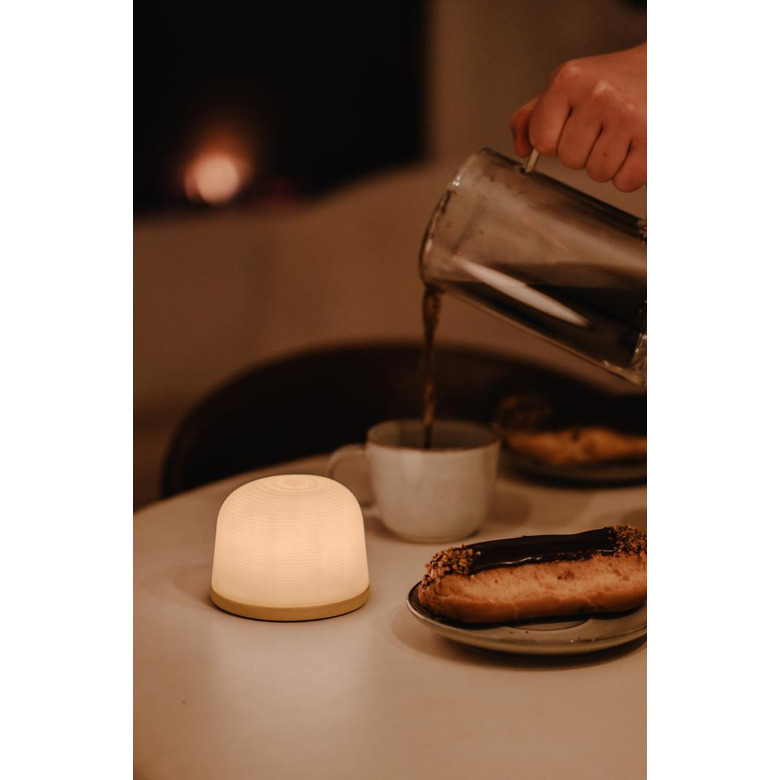 Atelier Pierre lampes beige 2