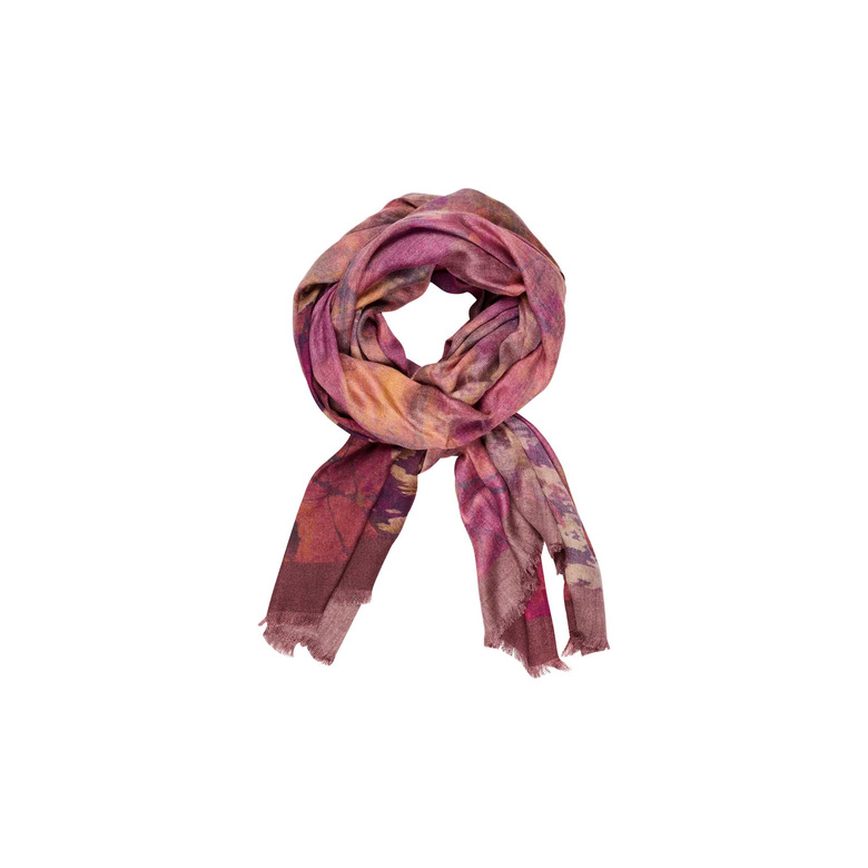 Les Cordes schal bordeaux 1