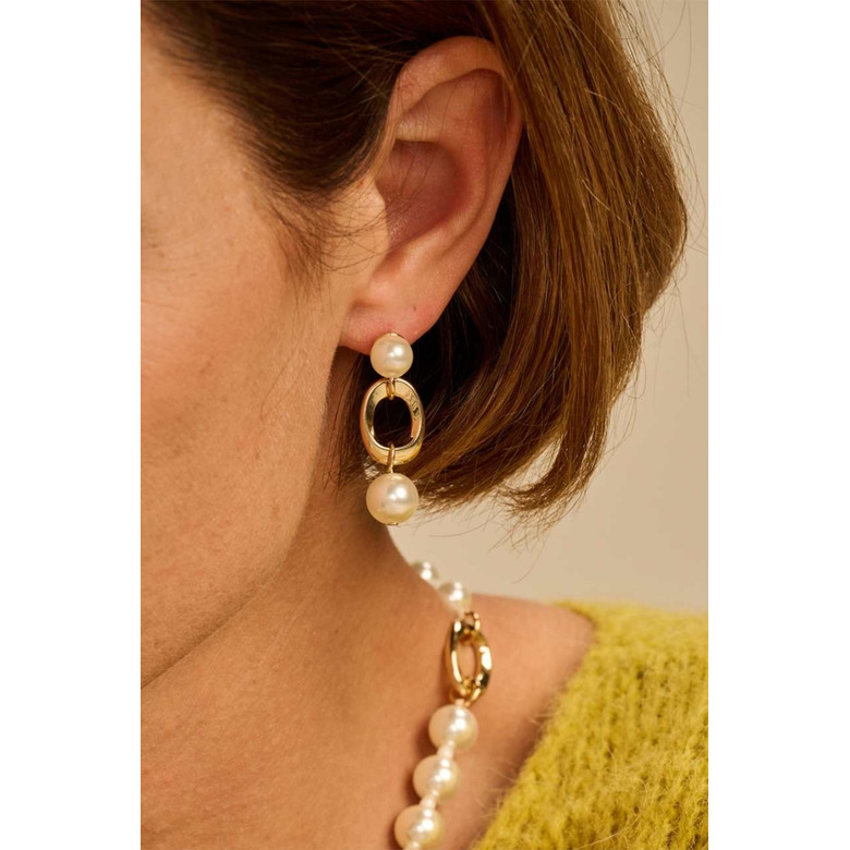 Les Cordes ohrringe gold 2