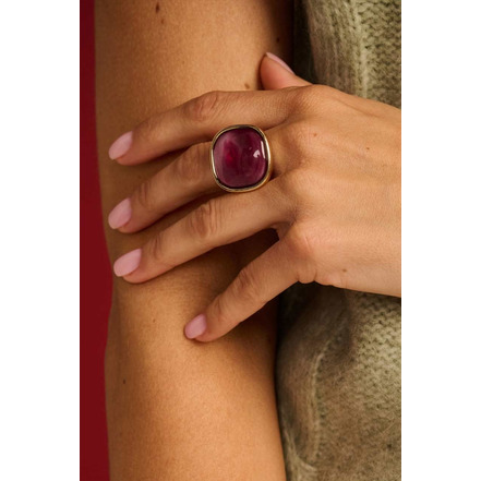 Les Cordes ring rosa