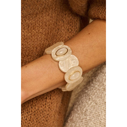 Les Cordes bracelet blanc