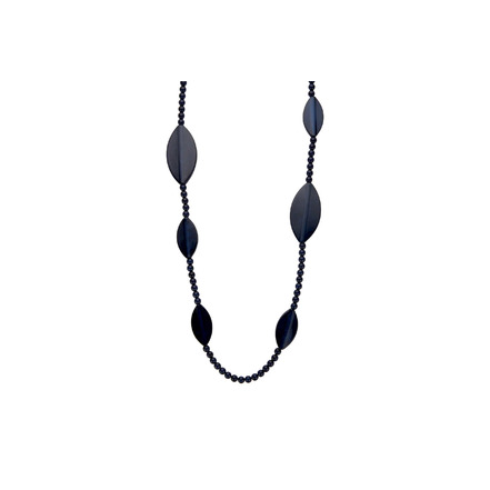 Les Cordes halskette blau