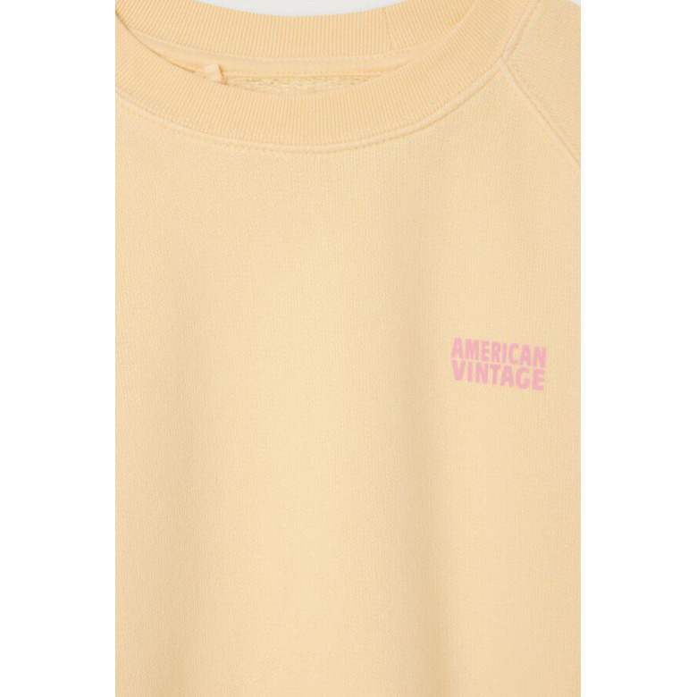 American Vintage sweater yellow 2