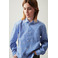 American Vintage blouse blue 2