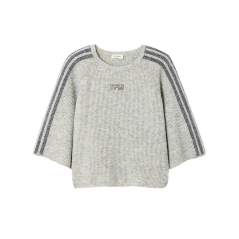 American Vintage sweater grey 1