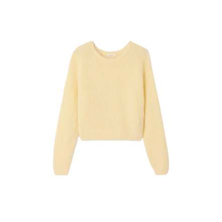 American Vintage pull jaune