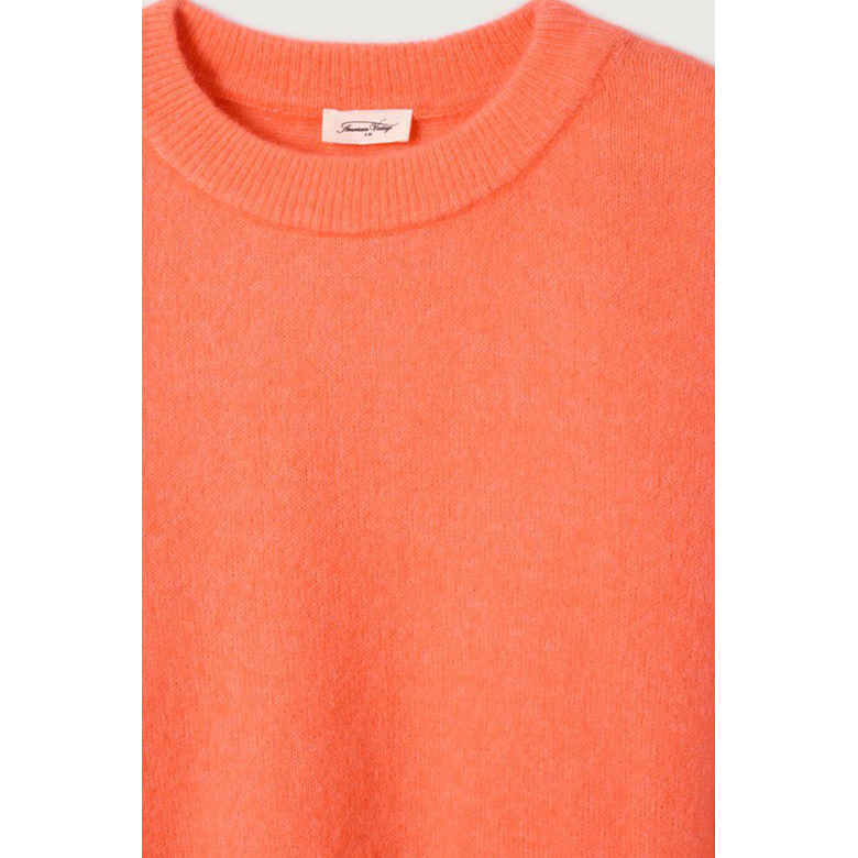 American Vintage sweater orange 2
