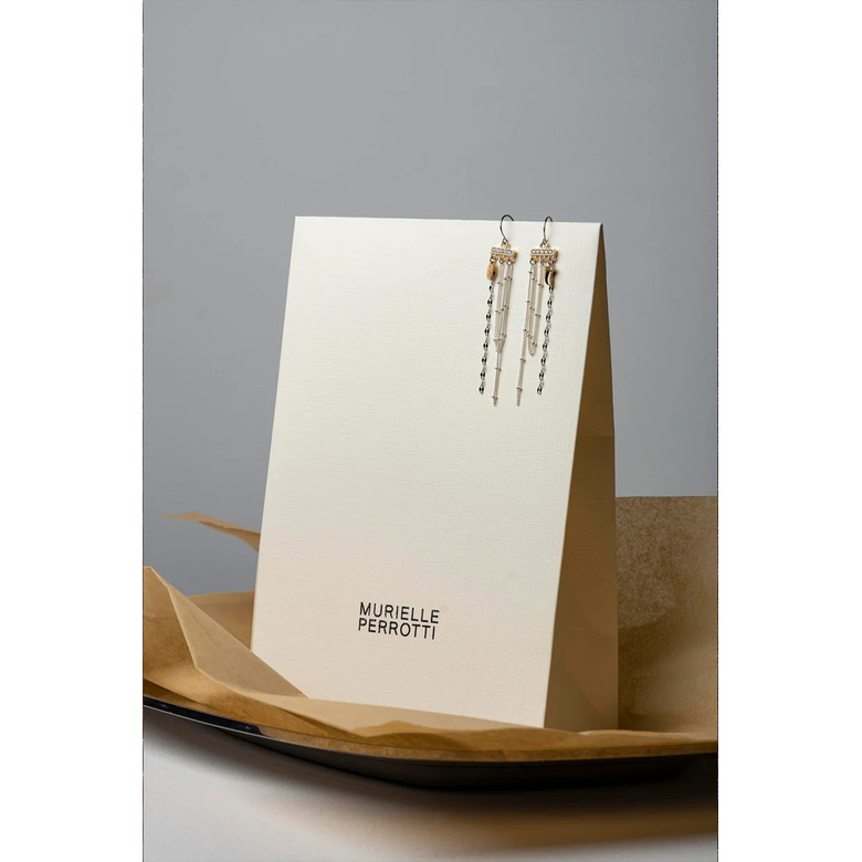 Murielle Perrotti ohrringe silber 2