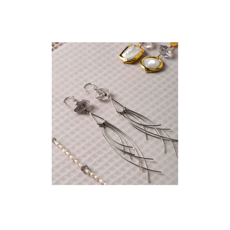 Murielle Perrotti oorbellen zilver 1