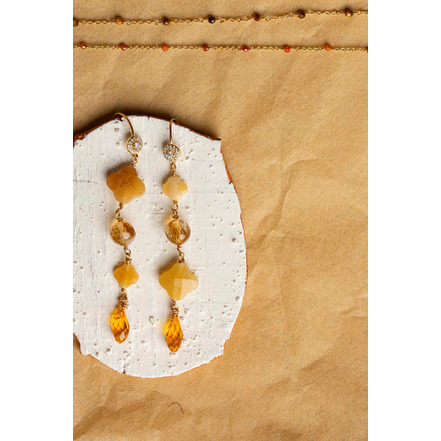 Murielle Perrotti ohrringe gold