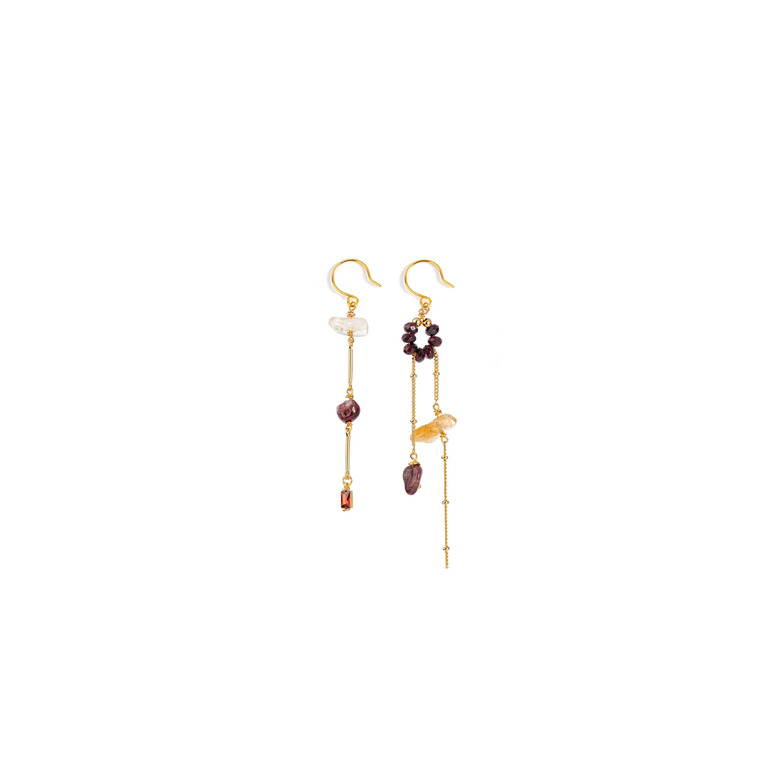 Murielle Perrotti earrings gold 1