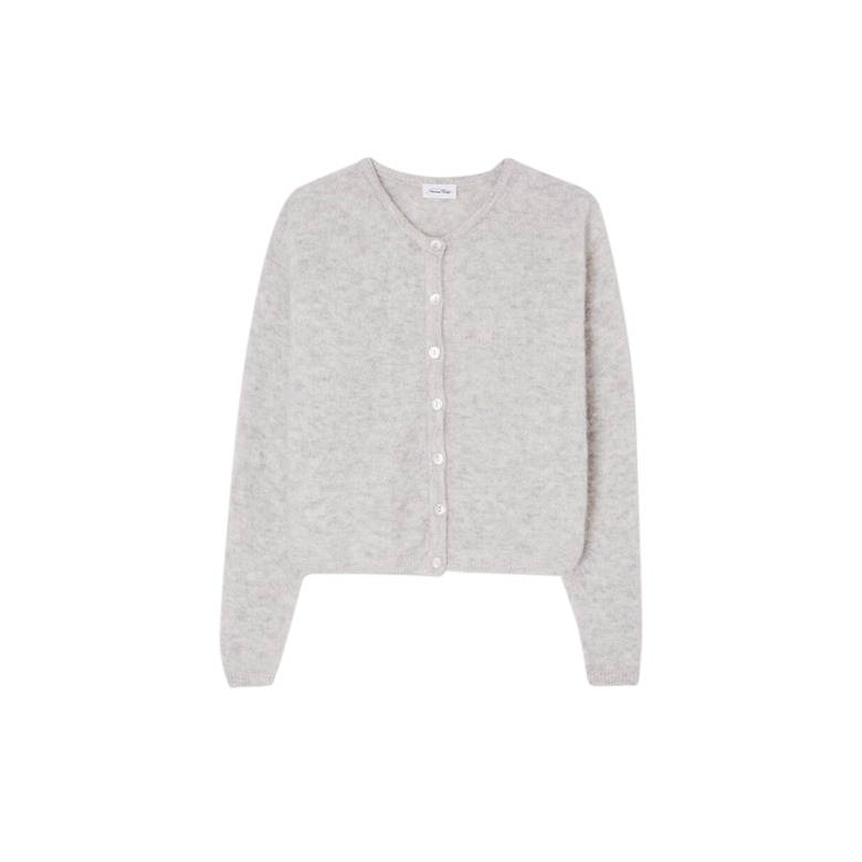 American Vintage strickjacke grau 1