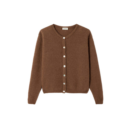 American Vintage cardigan bruin