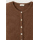 American Vintage cardigan bruin 2