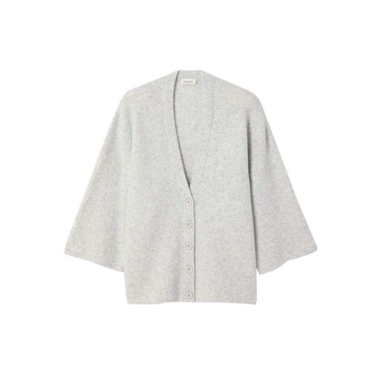 American Vintage strickjacke grau 1