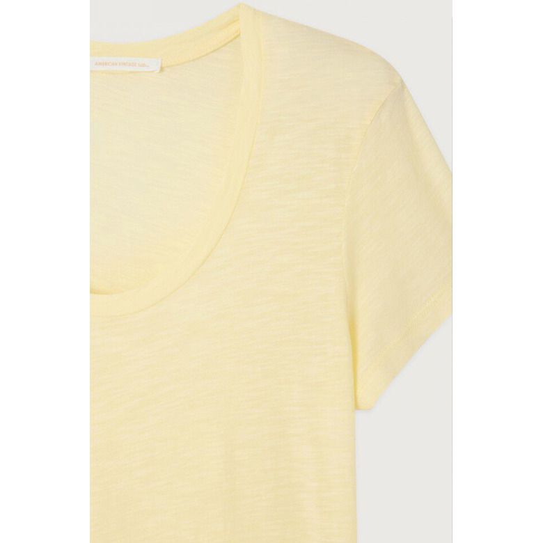 American Vintage t-shirt gelb 2