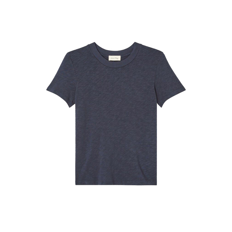 American Vintage t-shirt blau 1