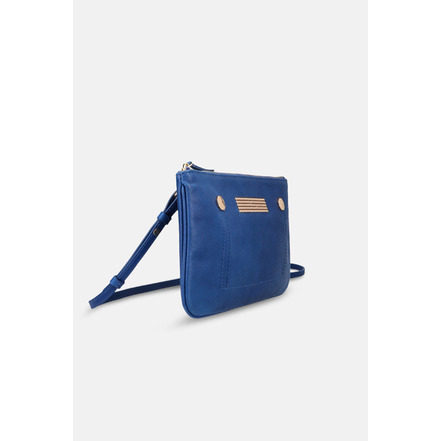 Clio Goldbrenner sac bandoulière bleu