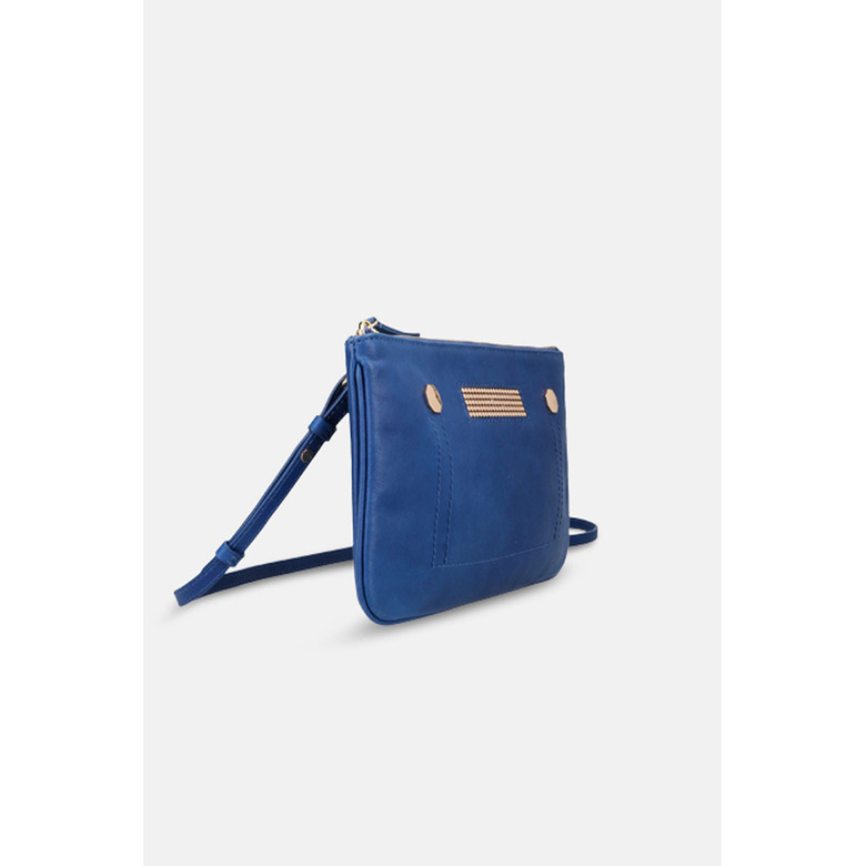 Clio Goldbrenner umhängetasche blau 2